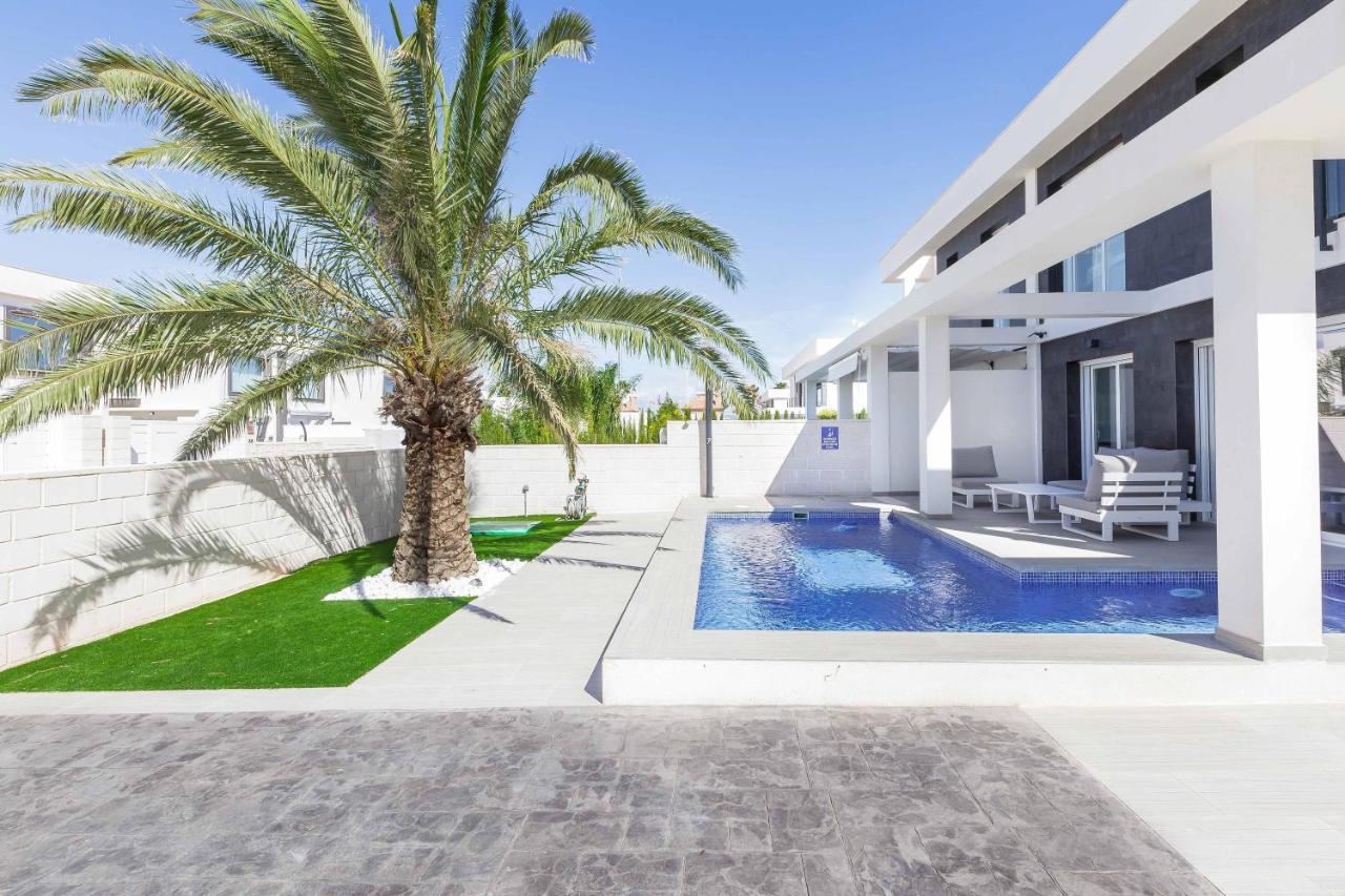Casa Bos Dolpfin Wellness Luxury Entire Villa Pool & Jacuzzi Gran Alacant Near Beach Puerto Marino 外观 照片