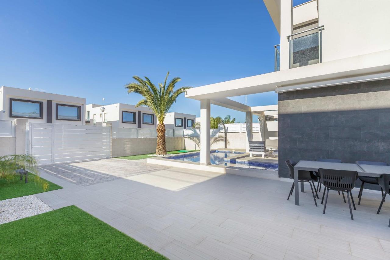 Casa Bos Dolpfin Wellness Luxury Entire Villa Pool & Jacuzzi Gran Alacant Near Beach Puerto Marino 外观 照片